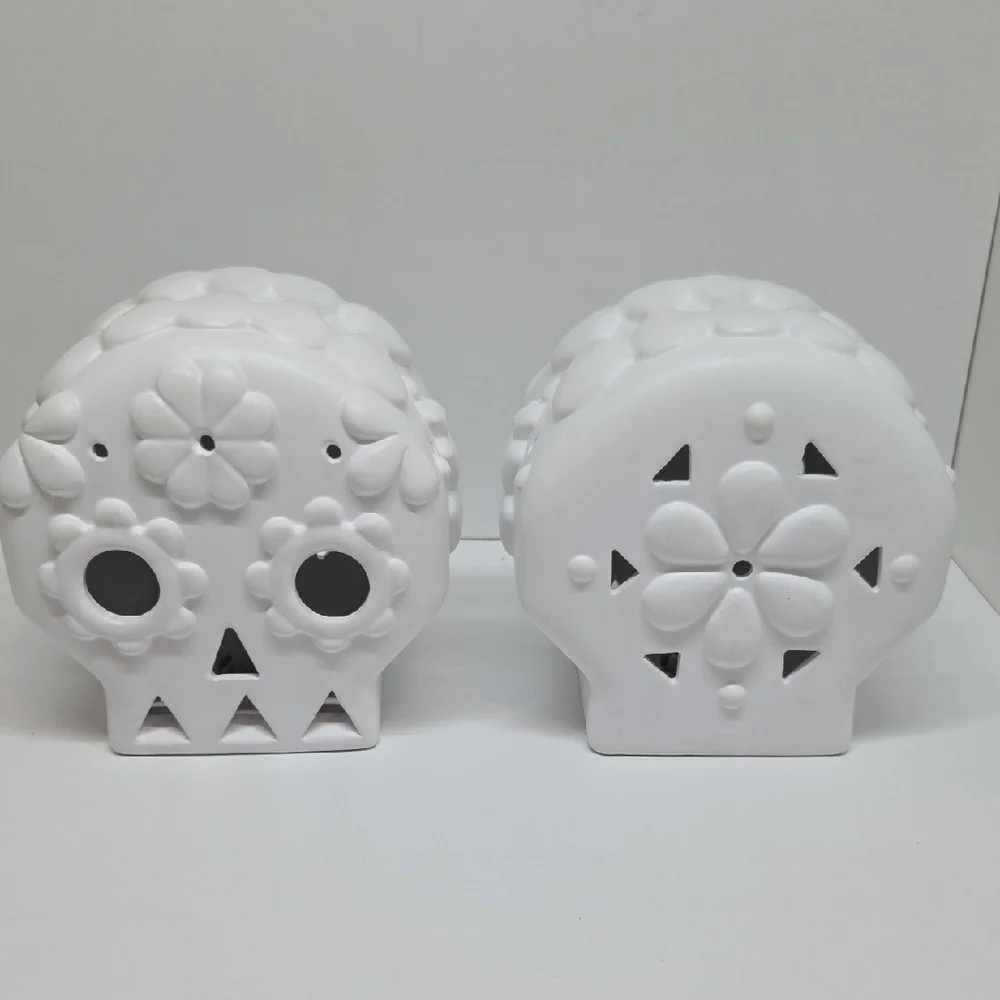 Paint your own lighted day of the dead
